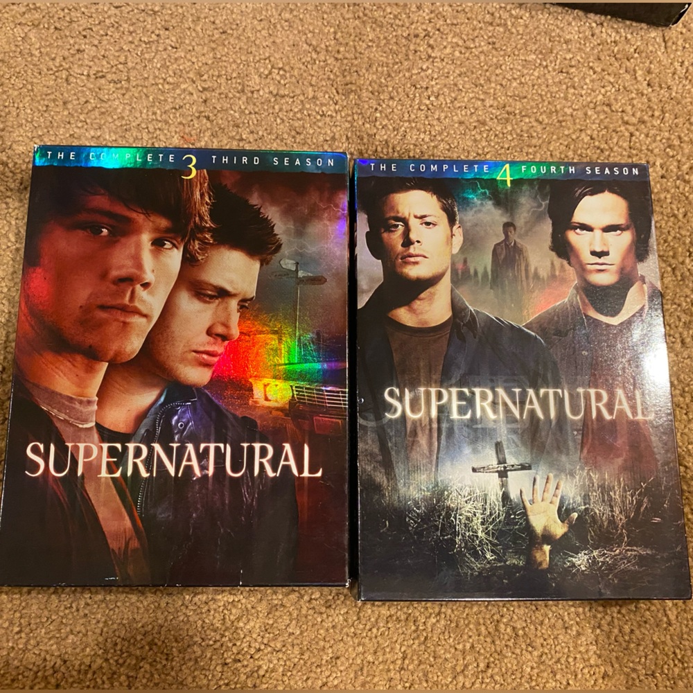 Supernatural DVD Seasons 3 & 4